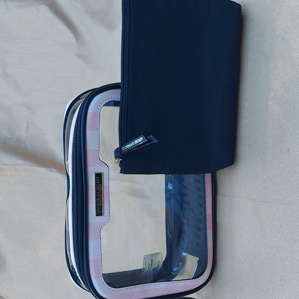 Victoria Secret 2pc Make Up Bag Set